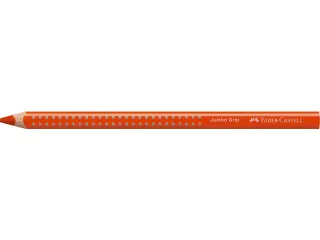 Kleurpotlood Faber-Castell Jumbo GRIP 15 cadmiumoranje donker - 2