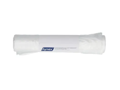 Afvalzak Hynex 45x50cm HDPE recycled T15 20L transparant rol à 50 stu
