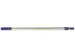 Ergonomische Telescoopsteel 85-143cm Aluminium Blauw