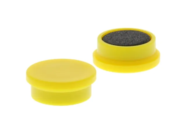 Magnum magneet Smit Visual 35mm Geel 10 stuks