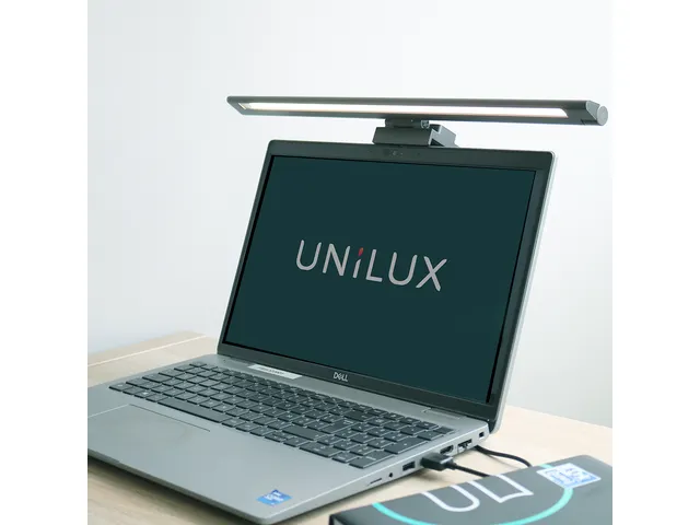 400153723 Unilux Notebook Lamp Visiolight LED 3000/3800K 145lm Zwart