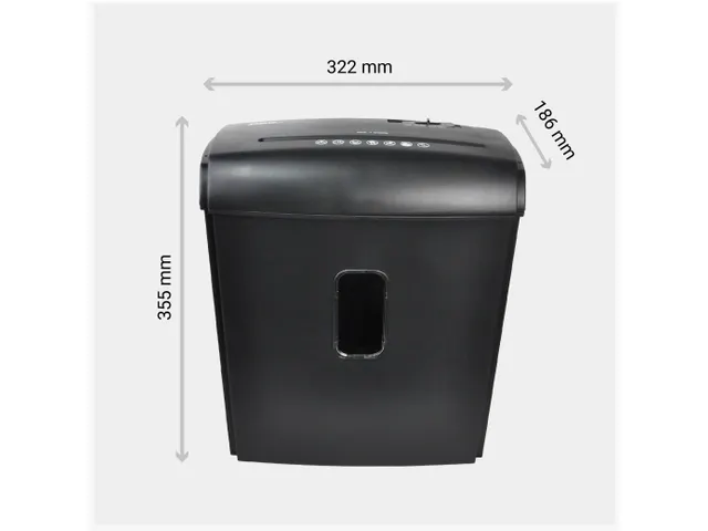 Papiervernietiger Snipper 9 Vel 4x35mm P-4 15L AVG-Proof