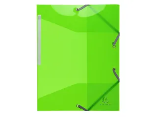 Iderama Elastomap A4 3 Kleppen Polypropyleen Assorti Kleuren - 9