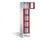 Lockerkast 1850x420x500mm 1x5 vakken Cilinderslot Poten, RAL3003