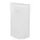 afvalbak,40l,HxBxD 647x395x195mm,wandmontage,romp staal wit
