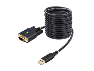 3 Meter USB naar Seriëel Adapter Kabel COM Retention - 1