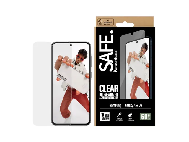 PanzerGlass SAFE. by Screen Protector Samsung Galaxy A57 5G | Ultra