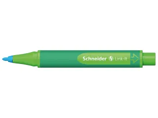 Viltstift Schneider Link-it 1mm Mineral-blauw - 3