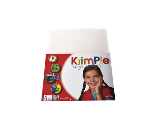 Krimpievel Collall Magic Plastic transparant set à 4 vel