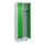 locker voor scheiding van kleding,HxBxD 1950x600x500mm,2vak