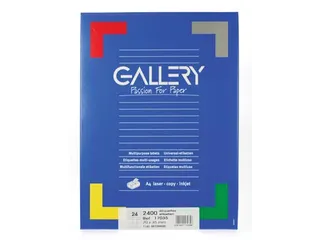 Gallery Witte Etiketten 70x35 mm - 1