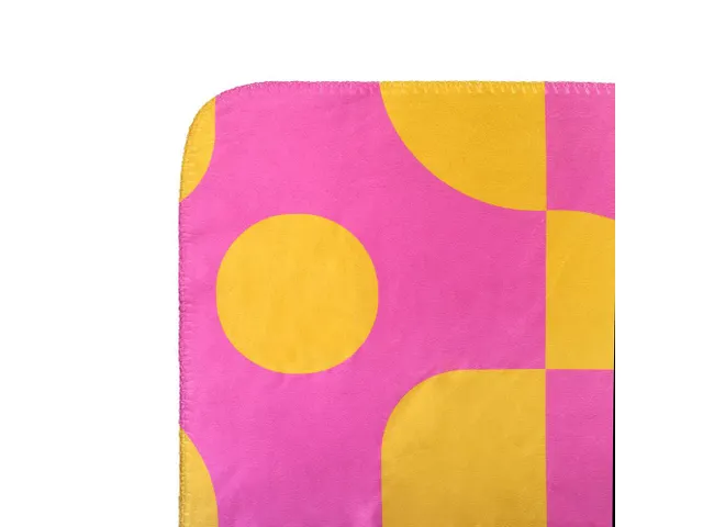 Couverture Sherpa fleece avec impression sur une face 125x150cm