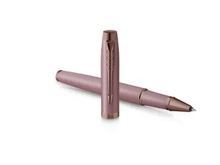 Rollerpen Parker IM Finish Touch Mauve fijn zwart - 10