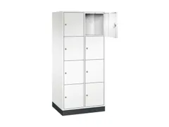 grootvolume-lockersysteem,HxBxD 1950x820x600mm,2x4vakken,cil.-slot