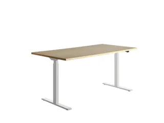 Elektrisch ihv bureau,HxBxD 700-1200x1600x800mm,blad esdoorn - 2