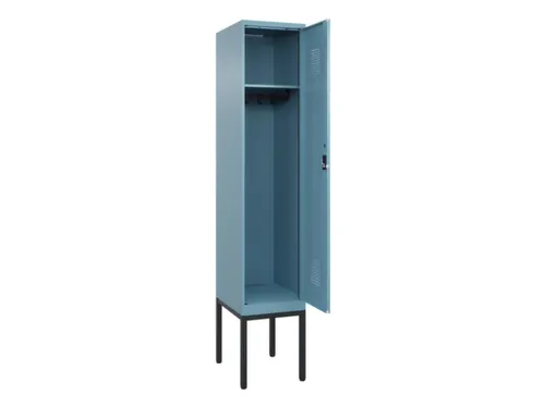 locker,HxBxD 2120x400x500mm,1vak,vak B 400mm,cil.-slot,voetonderstel