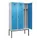 locker voor scheiding van kleding,HxBxD 2120x1200x500mm,3vak