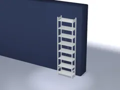 dossierstelling,grondveld,HxBxD 2700x810x335mm,vaklast 60kg