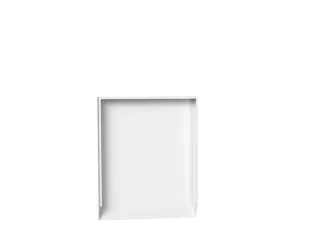 achterwand,v. lessenaarkast,HxBxD 870x800x75mm,staal,RAL7035 - 1