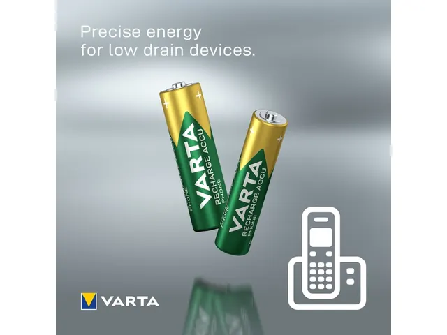 Batterij VARTA oplaadbaar Accu Phone 2x AAA 550mAh