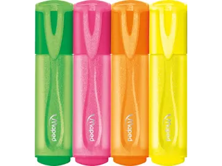 Maped Fluo'Peps Glitter markeerstiften 4 Fluor kleuren - 1