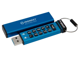 256GB IronKey Keypad 200, FIPS 140-3 Lvl 3 AES-256 versleuteld - 7