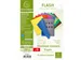 10 dossiermappen FLASH 220 -100% gerecycleerd -24x32cm Assorti