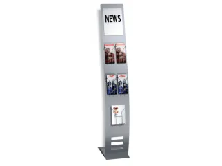 Infostandaard Hxbxd 1650X260X420Mm Ral9006 - 2