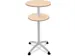 Table haute 4 pieds Hauteur 112cm Plateaux Erable Cadre Noir