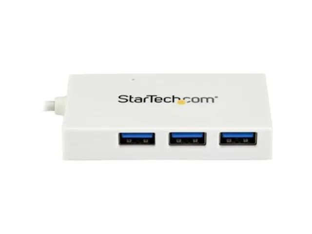 4 Port USB C Hub - 1x USB C & 3x USB A