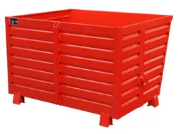 Kiepbak 1000x1500x1200mm 1.5m³ 140kg 2000kg Ral3000