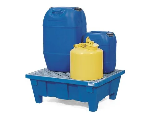 PE-opvangbak,v. 2x60l vat,opvangvol. 60l,HxBxD 315x645x795mm