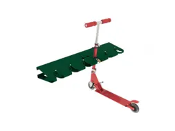 Steprek voor 6 steppen L 990mm eenzijdig RAL6005