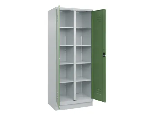 wasgoedverdeelkast,HxBxD 1950x800x500mm,vak B 400mm,draaigrendel