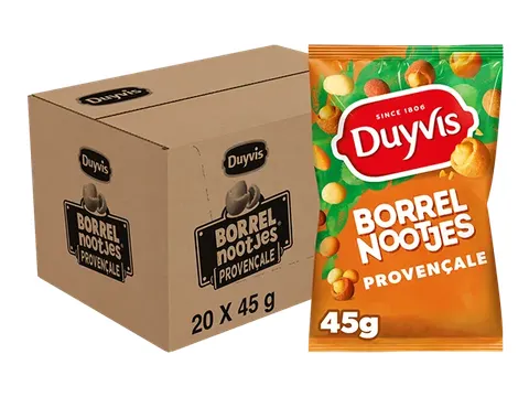 Duyvis Borrelnoot Provencale zakje 45 gram