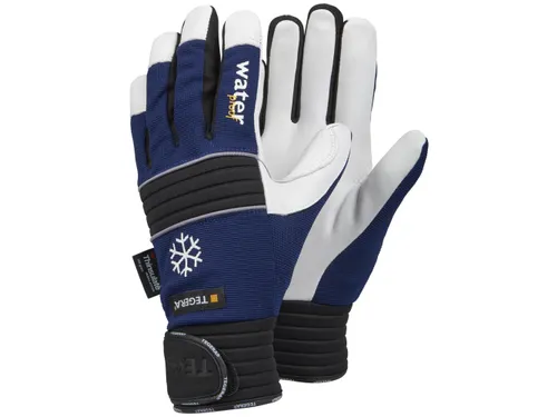 Tegera 297 koudebestendige handschoenen, blauw/zwart/wit, maat 9, per