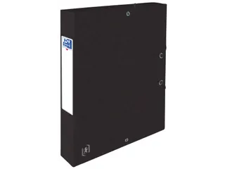 Elastobox Oxford Top File+ A4 40mm zwart - 1