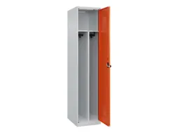 locker voor scheiding van kleding,HxBxD 1850x400x500mm,1vak
