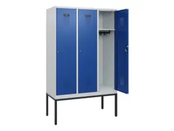 schoollocker,HxBxD 1950x1200x500mm,3vak,vak B 400mm,cil.-slot
