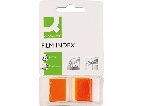 Index 25x45mm 50 Tabs Oranje