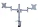 Monitorarm FPMA-D1330D 2 Schermen tot 27 Inch Klem en doorvoer Zilver
