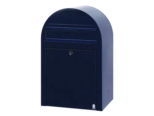 Brievenbus 'bobi' Blauw Staal