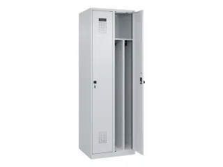 locker voor scheiding van kleding,HxBxD 1850x600x500mm,2vak - 1