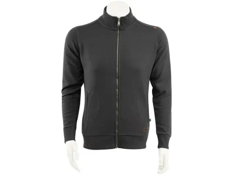 T'riffic 188623 TRI4342631 heren sweatvest, antraciet, maat XS, per st