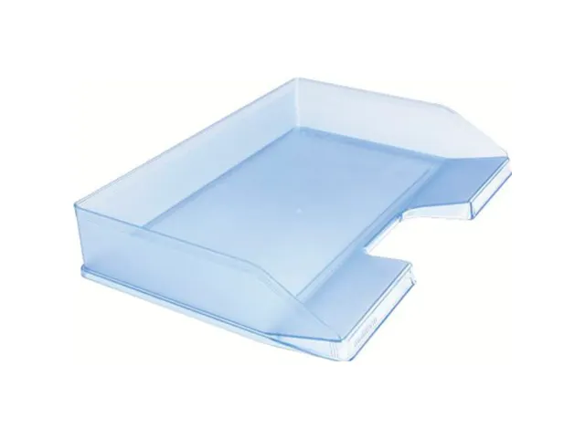 Brievenbak COMBO hor izontaal Ijsbl/trans