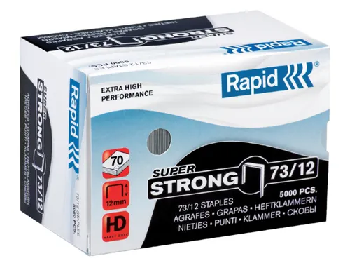 Nieten Rapid 73/12 gegalvaniseerd super strong 5000 stuks