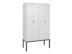 locker voor scheiding van kleding,HxBxD 2120x1200x500mm,4vak