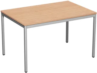 Bureau Hxbxd 720x1200x800mm Bladdecor Beuken Frame Ral 9006 - 3