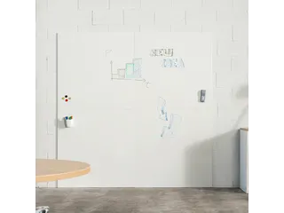 Whiteboard Rocada Skinpro 75x115cm wit gelakt - 7