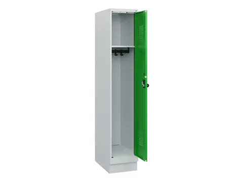 schoollocker,HxBxD 1630x300x500mm,1vak,vak B 300mm,draaigrendel,sokkel
